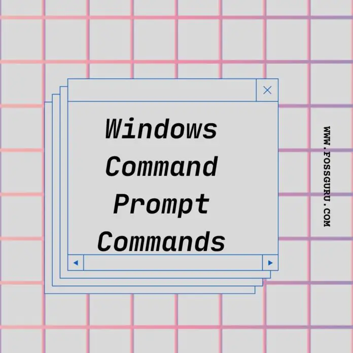 Command Prompt Commands All cmd Commands Code in Windows