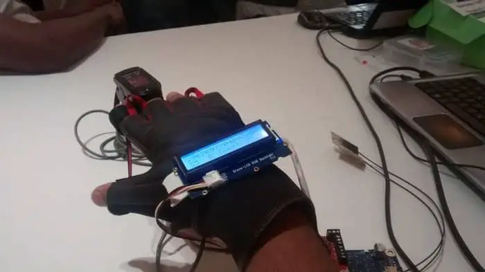 E-Health Glove Using IoT