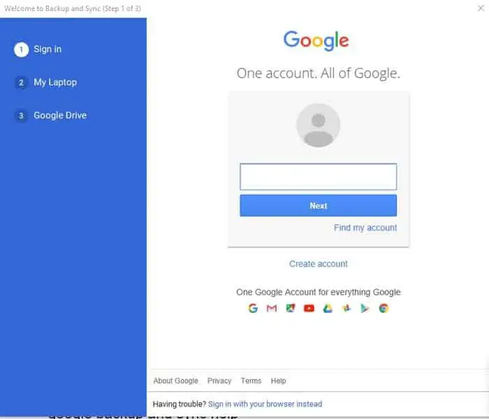 gmail ID and Password