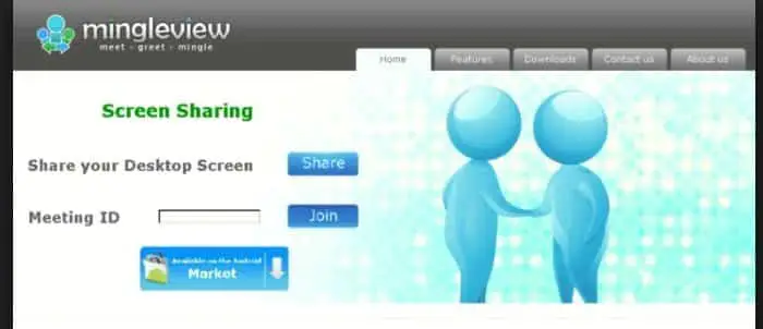 mingleview to Share Screen Online With Multiple Users