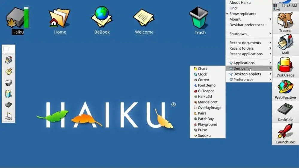 Open Source Operating System Haiku OS