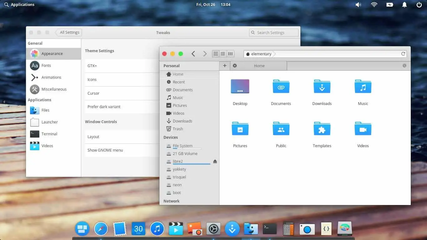 Open Source Operating Systems Elementary OS
