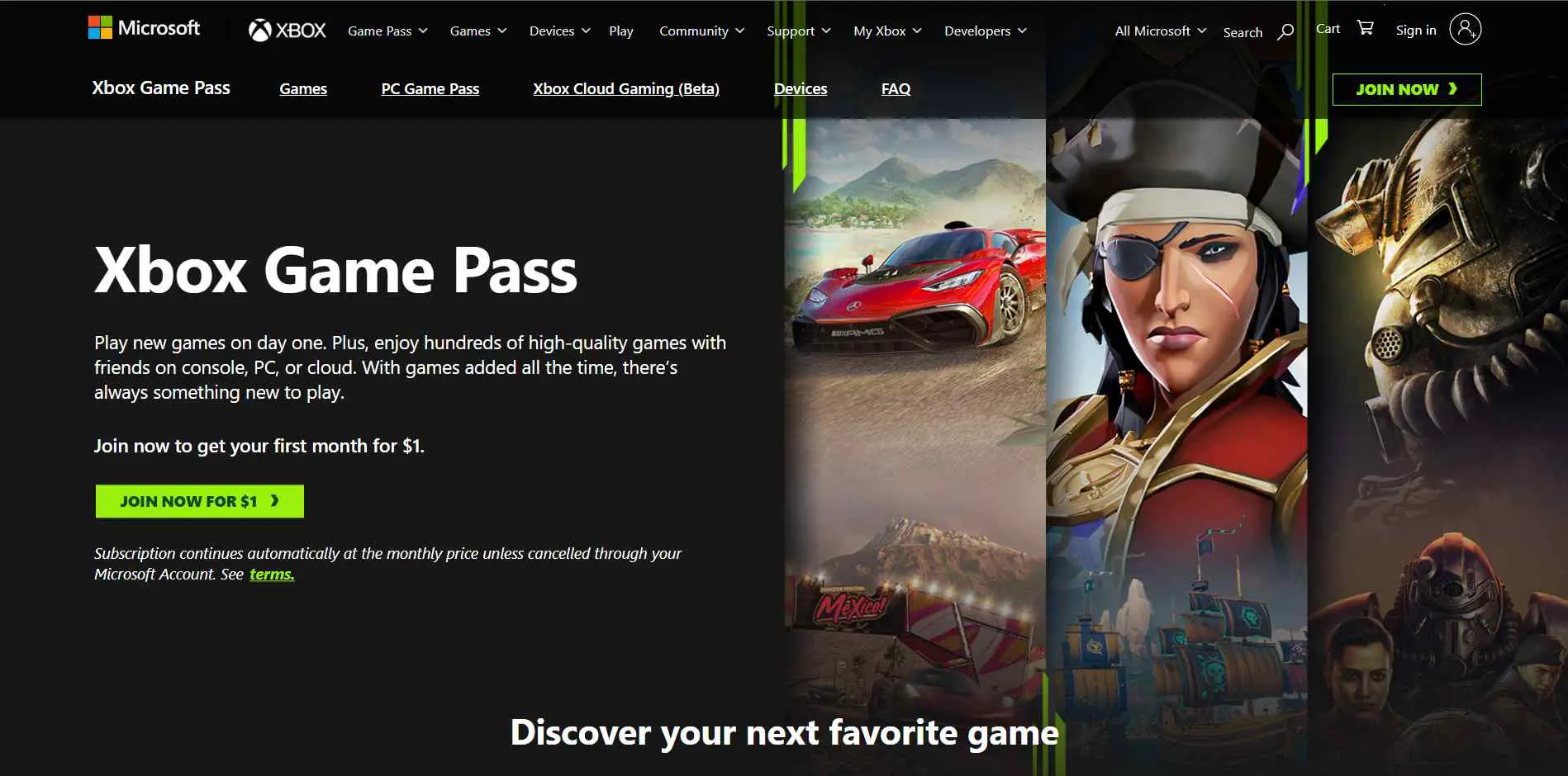 Xbox Game Pass Options for Video Game Rental
